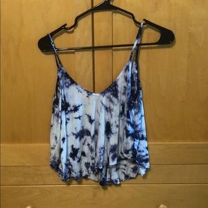 Tie dye crop top!